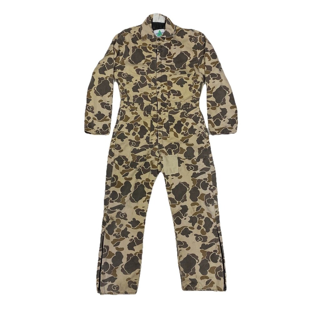 Liberty Rugged Outdoor Camo Insulated Coveralls Men’s M Reg 38-40 Hunting